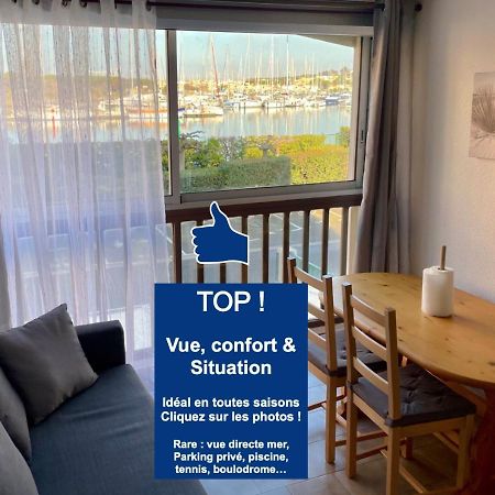 Studio Face A La Mer 4 Couchages - Gratuits Piscine Tennis Et Un Parking Prive Rare Et Tres Utile - Vue Magnifique Sur La Mer - Agreable En Toutes Saisons Ile Des Pecheurs - La Brigantine - Emplacement Et Vue Rares Au Cap D'Agde Exterior foto