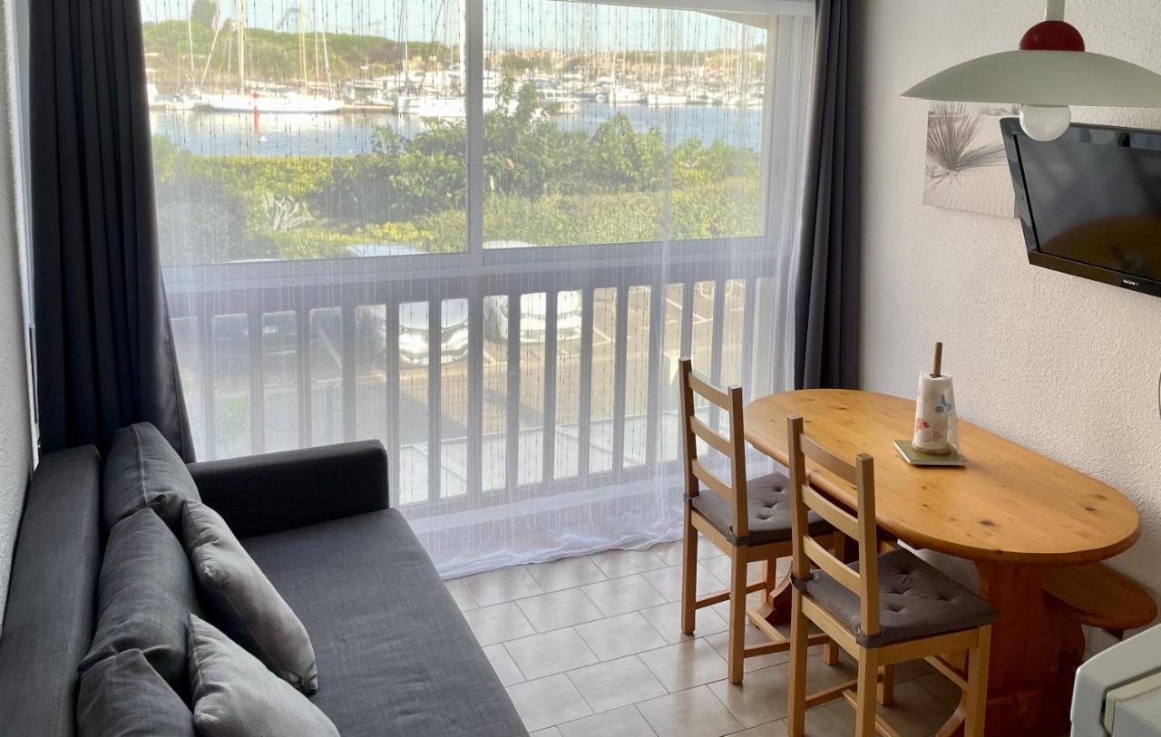 Studio Face A La Mer 4 Couchages - Gratuits Piscine Tennis Et Un Parking Prive Rare Et Tres Utile - Vue Magnifique Sur La Mer - Agreable En Toutes Saisons Ile Des Pecheurs - La Brigantine - Emplacement Et Vue Rares Au Cap D'Agde Exterior foto